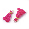 Polycotton(Polyester Cotton) Tassel Pendant Decorations FIND-S281-18-2