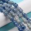 Natural Blue Aventurine Beads Strands G-C039-A10-2