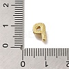 Rack Plating Brass Micro Pave Clear Cubic Zirconia Beads KK-G500-30G-P-3