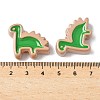 10Pcs Acrylic Enamel Beads OACR-H048-01B-02-3