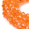 Transparent Electroplate Glass Beads Strands LS-EGLA-A039-T2mm-A11-3