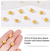  36Pcs 9 Style Alloy Beads FIND-NB0002-10-3