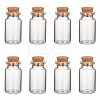 Glass Jar Glass Bottles AJEW-H004-7-1-1