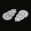 Spray Painted 430 Stainless Steel Pendants STAS-N121-01A-3