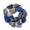 Natural Lapis Lazuli Beads Strands G-B024-08-2
