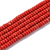 Synthetic Imperial Jasper Dyed Beads Strands G-K343-C39-03-1