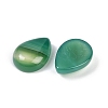 Natural Green Onyx Agate(Dyed & Heated) Cabochons G-H094-01A-04-2