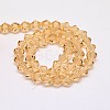 Imitate Austrian Crystal Bicone Glass Beads Strands X1-GLAA-F029-4x4mm-18-2