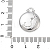 12 Constellations 304 Stainless Steel Pendants STAS-F354-01P-08-3
