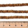 Natural Wood Lace Stone Wooden Jasper Beads Strands G-L635-A19-4x2mm-6