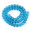 Transparent Glass Beads Strands GLAA-T032-T8mm-06-3