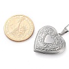 201 Stainless Steel Cable Chain Necklaces NJEW-M050-04F-P-1-5