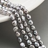 Natural Keshi Pearl Cultured Freshwater Pearl Beads Strands PEAR-P062-25A-1
