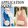 2Pcs 2 Styles Rainbow Macaron Color Resin Beaded Bag Straps DIY-WR0002-64-5