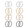 Titanium Steel Hoop Earrings STAS-TA0001-23C-2