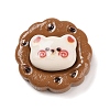 Bear Cookies Opaque Resin Decoden Cabochons CRES-Q220-05B-1