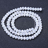 Electroplate Glass Beads Strands EGLA-A044-J2mm-B05-2