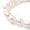 Natural Pearl Beaded Stretch Bracelet for Women BJEW-JB08868-01-2