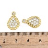 Alloy Rhinestone Pendants FIND-M018-22G-3