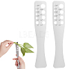 2Pcs Rectangle Herb Stripper Tool STAS-UN0064-24B-1