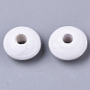 Dyed Natural Beech Wood Beads WOOD-T015-43H-2