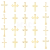 25Pcs 5 Styles Brass Pendants KK-FS0001-51G-3