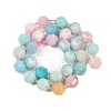 Natural Amazonite & Kunzite & Aventurine Beads Strands G-O201B-149H-4