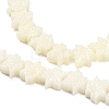 Synthetic Coral Dyed Carved Beads BSHE-H114-02B-2