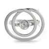 Rack Plating Brass Open Cuff Ring Settings KK-Z071-30P-2