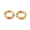 Ion Plating(IP) 304 Stainless Steel Spring Gate Ring X-STAS-Q215-53G-2