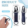 4Pcs PU Leather Belt Keychains AJEW-PH0010-27A-2