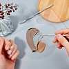 Transparent Acrylic Paint Palette AJEW-FG0001-17-6
