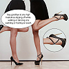 AHADEMAKER PU Leather High-heeled Shoelaces DIY-GA0004-22-9