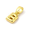 Rack Plating Brass Charms KK-C053-04G-B-2