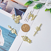 40Pcs 5 Style Alloy Pendants FIND-DC0003-17-4