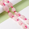 Natural Rose Quartz Beads Strands G-B024-06-4