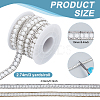 Ceramic & Glitter Resin Hotfix Rhinestone(Hot Melt Adhesive On The Back) DIY-WH0308-621B-2