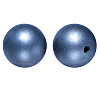 Imitation Metal Style Round Silicone Beads LS-SI-JX0034A-04-1