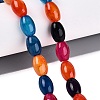 Natural Agate Beads Strands G-N362-18A-03-1