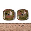 Natural Unakite Pendants G-Q602-02C-3