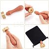 1Pc Brass Stamp Head DIY-OC0008-66F-3