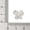 Brass Pave Clear Cubic Zirconia Connector Charms KK-G499-11P-3