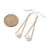 Natural Cultured Freshwater Pearl Dangle Earrings EJEW-JE05936-01-3