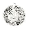 Tibetan Style Alloy Big Pendants TIBEP-F077-01D-1