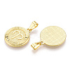 Brass Pendants KK-T070-01G-07-1