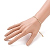 Glass Charm Bracelets BJEW-JB05600-04-5