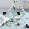4Pcs 4 Colors 304 Stainless Steel Macrame Pouch Necklace Making NJEW-PH01541-5