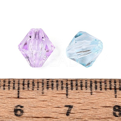 Transparent Acrylic Beads X-TACR-Q013-01B-M-1