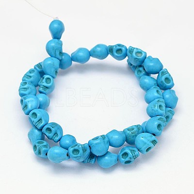 Dyed Synthetic Turquoise Bead Strands G-M145-15-A-1