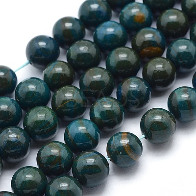 Dyed Natural Gemstone Beads Strands G-F556-8mm-1